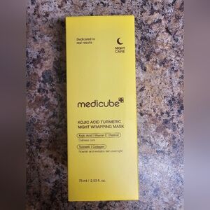 MEDICUBE Kojic Acid Turmeric Night Wrapping Mask